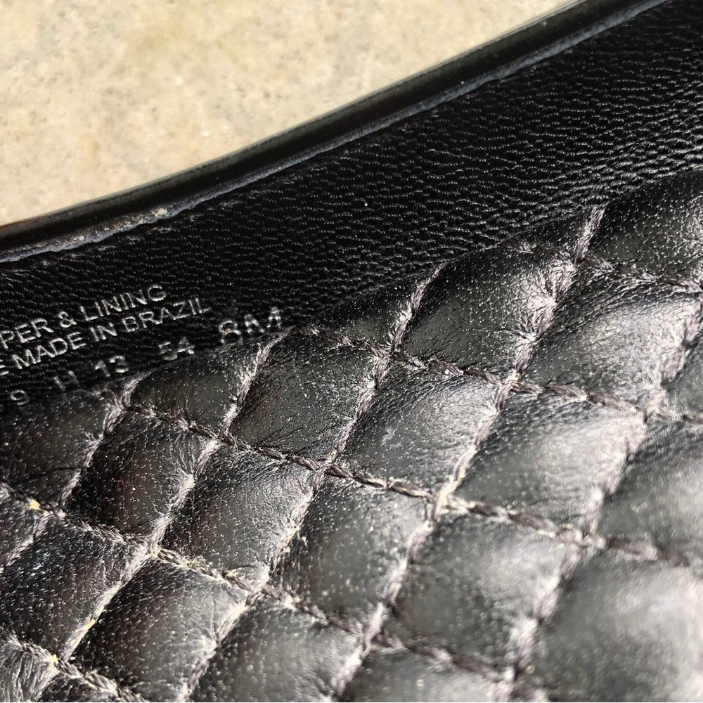 Tory Burch Black Flats with Gold Accent - Picture 8 of 8